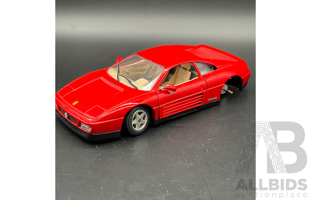Vintage Plastic and Die-Cast Toy Vehicles, Including BURAGO, FORD MOTOR COMPANY, Chrismas Ornament and Others