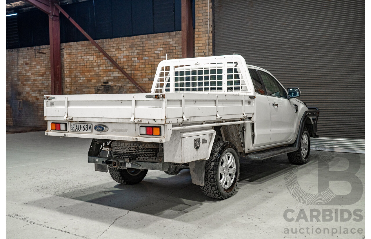 11/2018 Ford Ranger XLT (4x4) PX MKIII MY19 Super Cab Pick Up White 3.2L