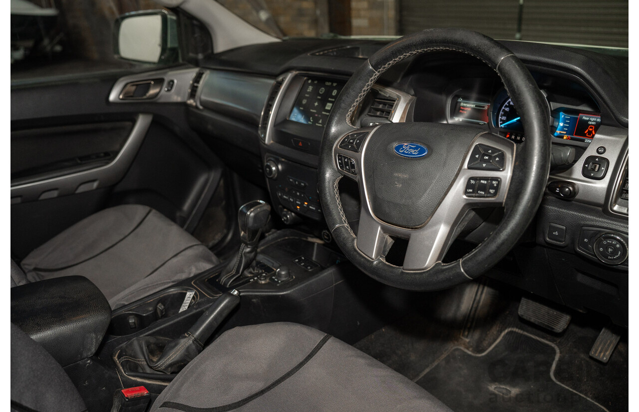 11/2018 Ford Ranger XLT (4x4) PX MKIII MY19 Super Cab Pick Up White 3.2L
