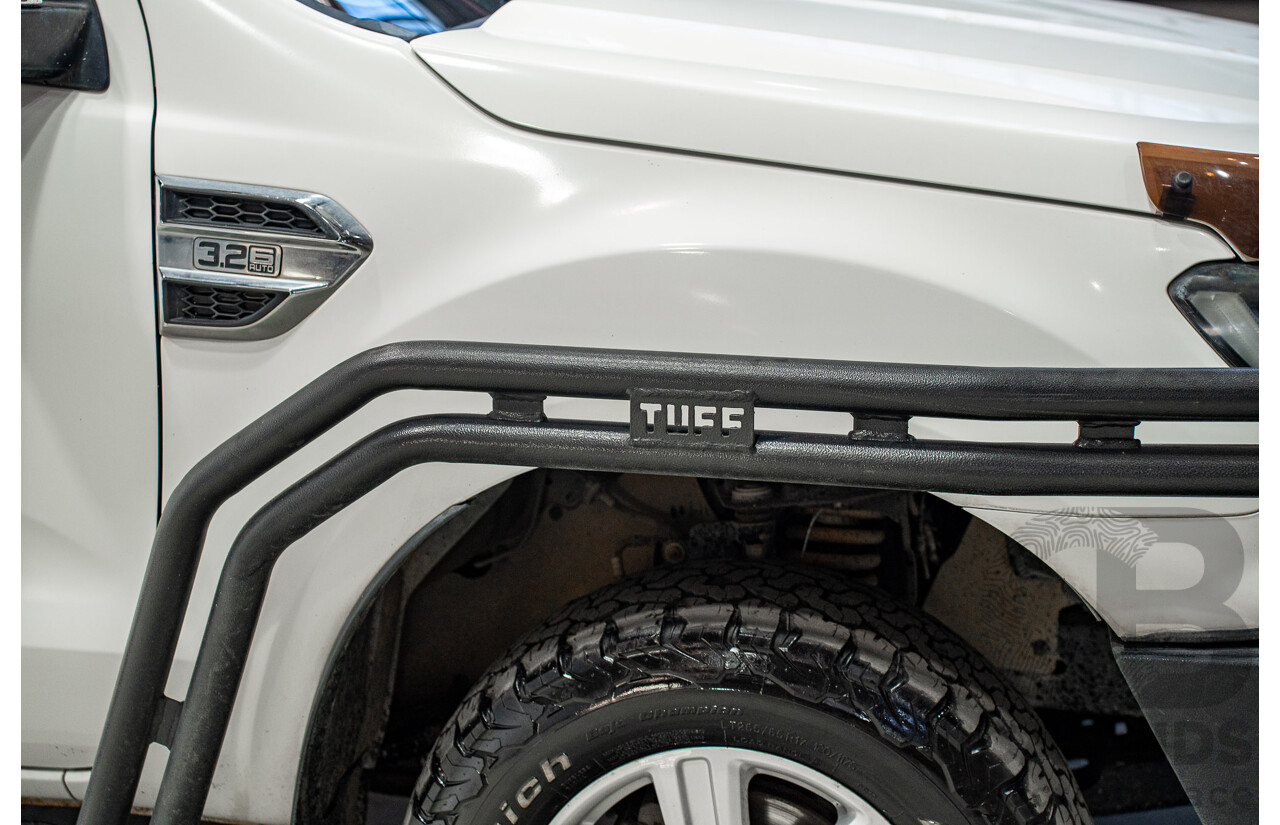11/2018 Ford Ranger XLT (4x4) PX MKIII MY19 Super Cab Pick Up White 3.2L