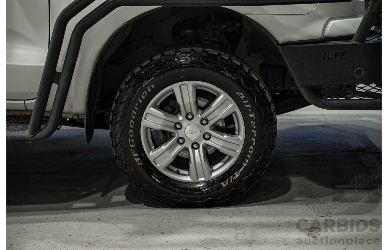 11/2018 Ford Ranger XLT (4x4) PX MKIII MY19 Super Cab Pick Up White 3.2L