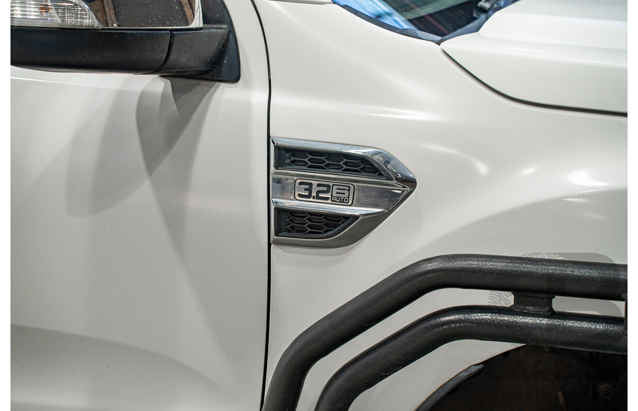 11/2018 Ford Ranger XLT (4x4) PX MKIII MY19 Super Cab Pick Up White 3.2L