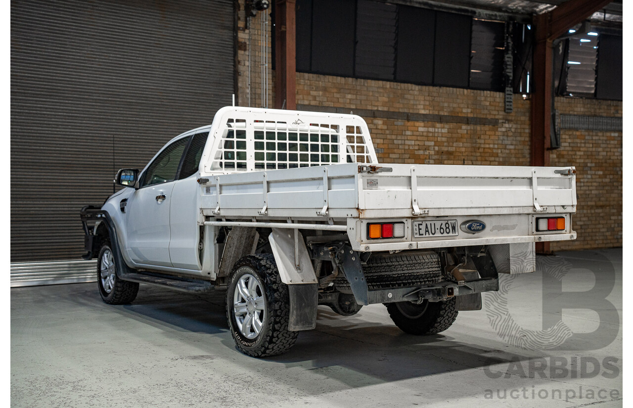 11/2018 Ford Ranger XLT (4x4) PX MKIII MY19 Super Cab Pick Up White 3.2L
