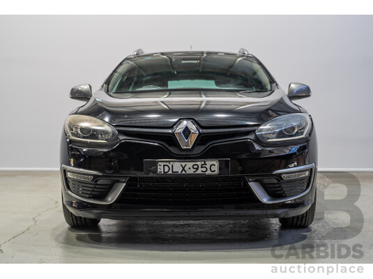 4/2016 Renault Megane GT-Line K95 MY14 4d Wagon Black 1.5L
