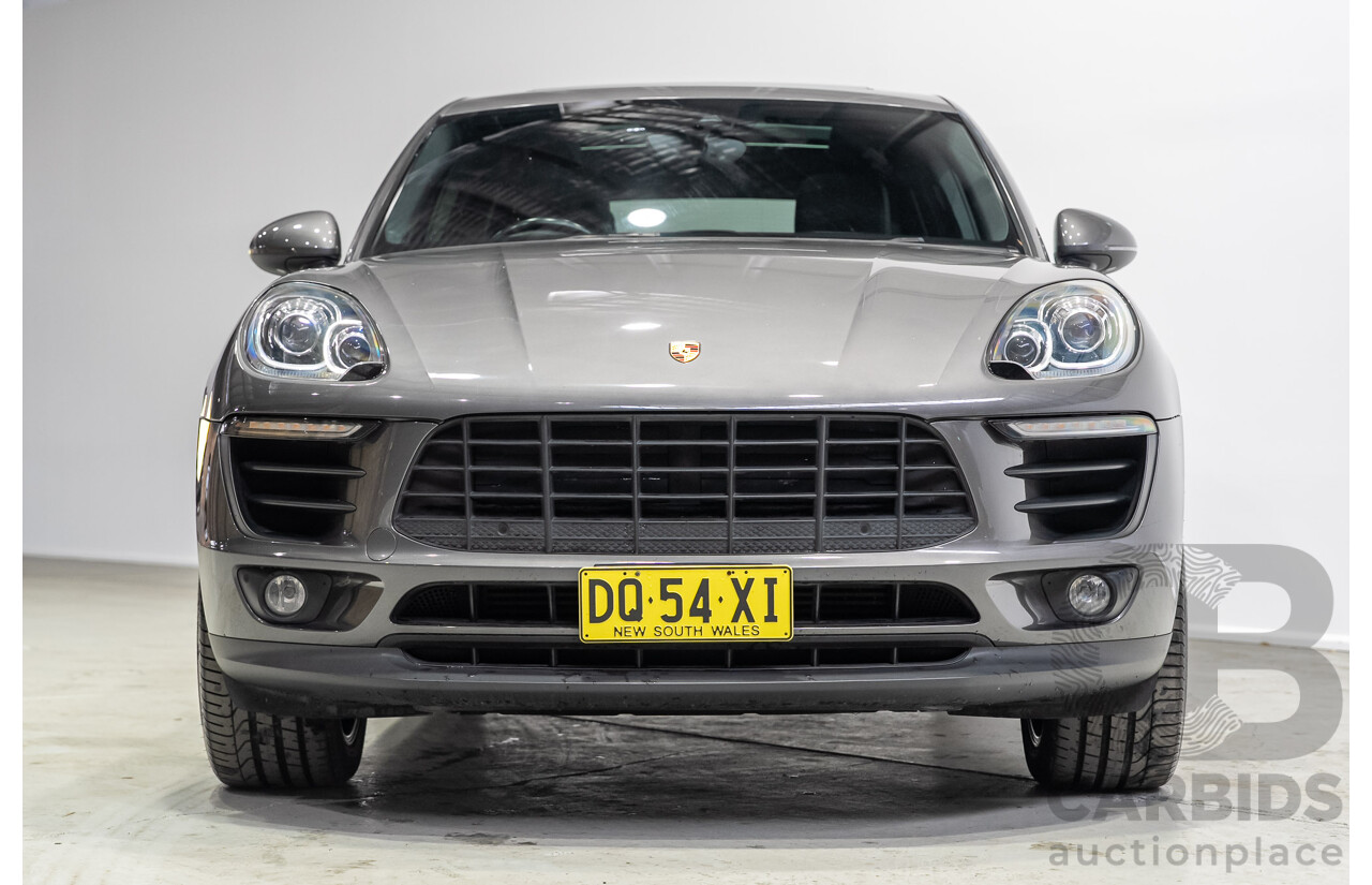 07/2017 Porsche Macan S (AWD) MY18 4d Wagon Agate Grey Metallic Turbo Diesel V6 3.0L