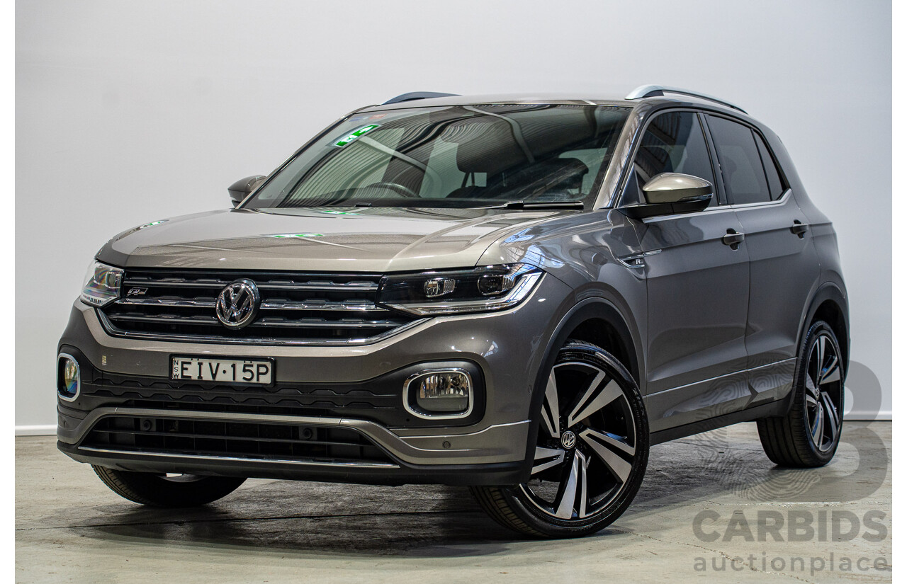 06/2020 Volkswagen T-Cross 85TSI STYLE C1 MY20 4d Wagon Grey 1.0L