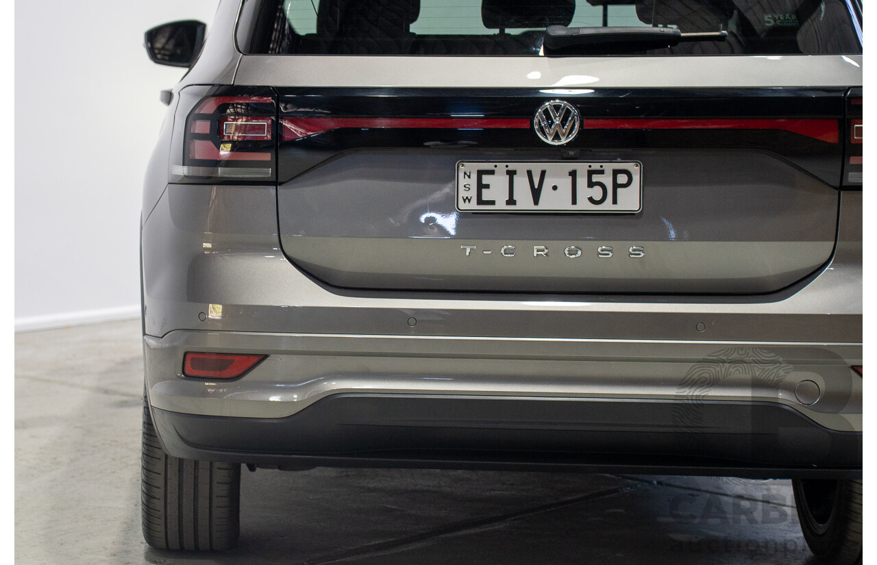 06/2020 Volkswagen T-Cross 85TSI STYLE C1 MY20 4d Wagon Grey 1.0L