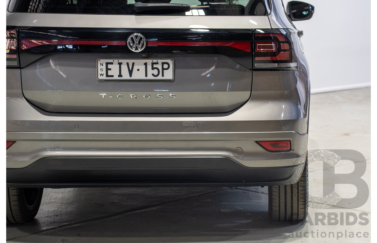 06/2020 Volkswagen T-Cross 85TSI STYLE C1 MY20 4d Wagon Grey 1.0L