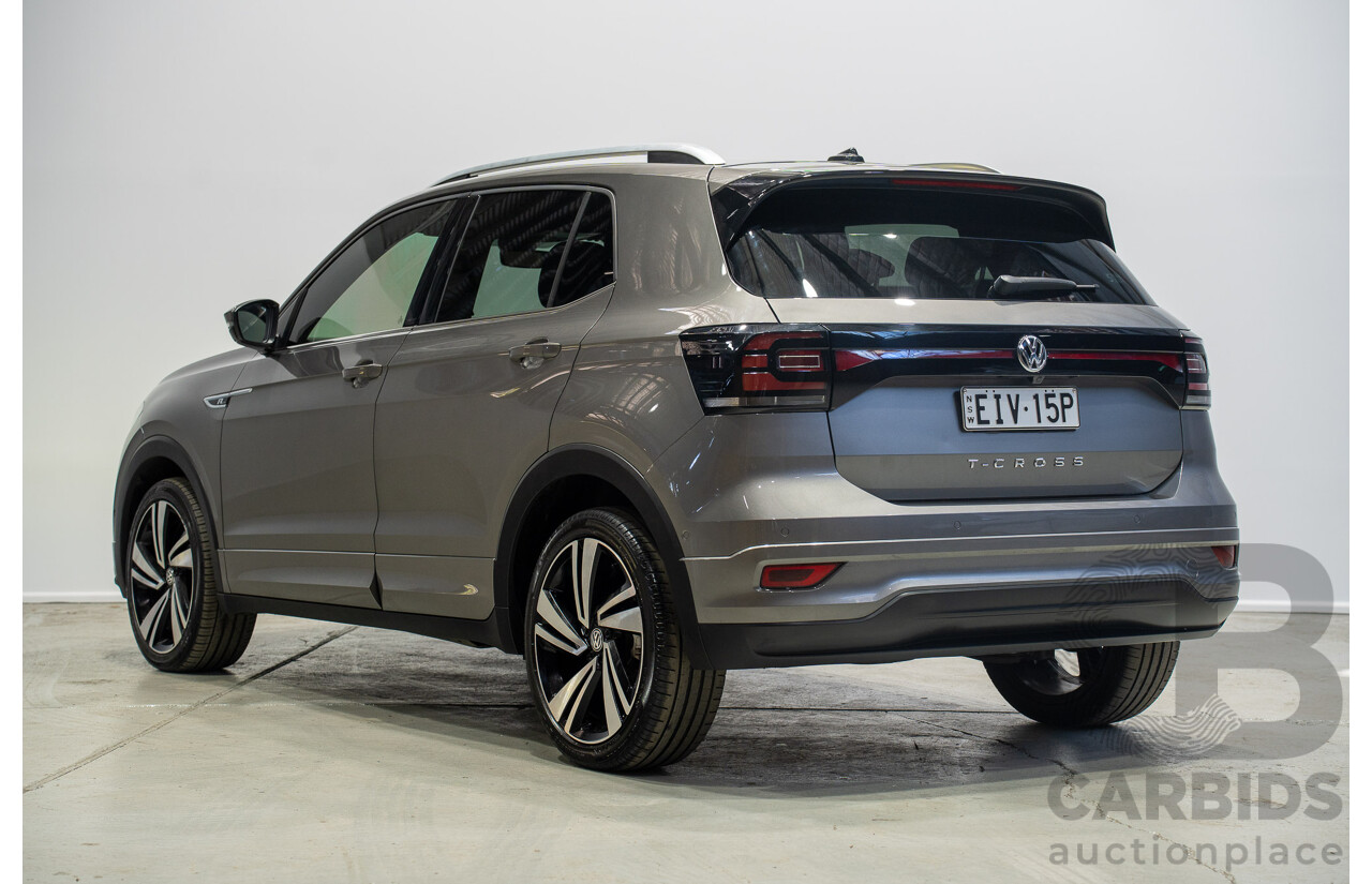 06/2020 Volkswagen T-Cross 85TSI STYLE C1 MY20 4d Wagon Grey 1.0L