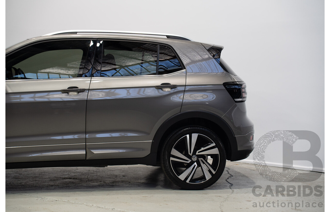 06/2020 Volkswagen T-Cross 85TSI STYLE C1 MY20 4d Wagon Grey 1.0L