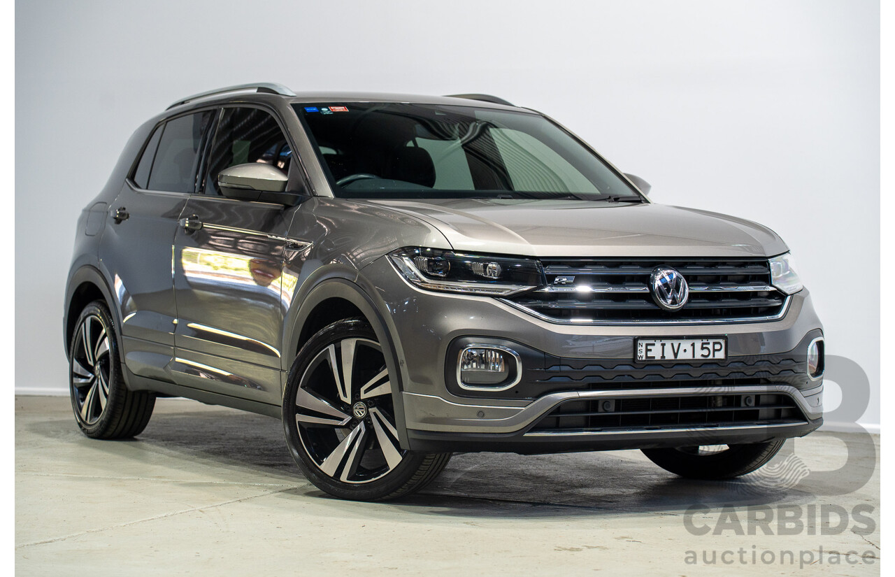 06/2020 Volkswagen T-Cross 85TSI STYLE C1 MY20 4d Wagon Grey 1.0L