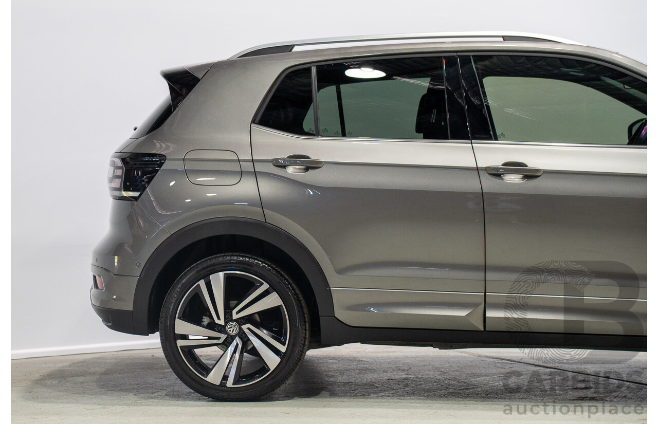 06/2020 Volkswagen T-Cross 85TSI STYLE C1 MY20 4d Wagon Grey 1.0L