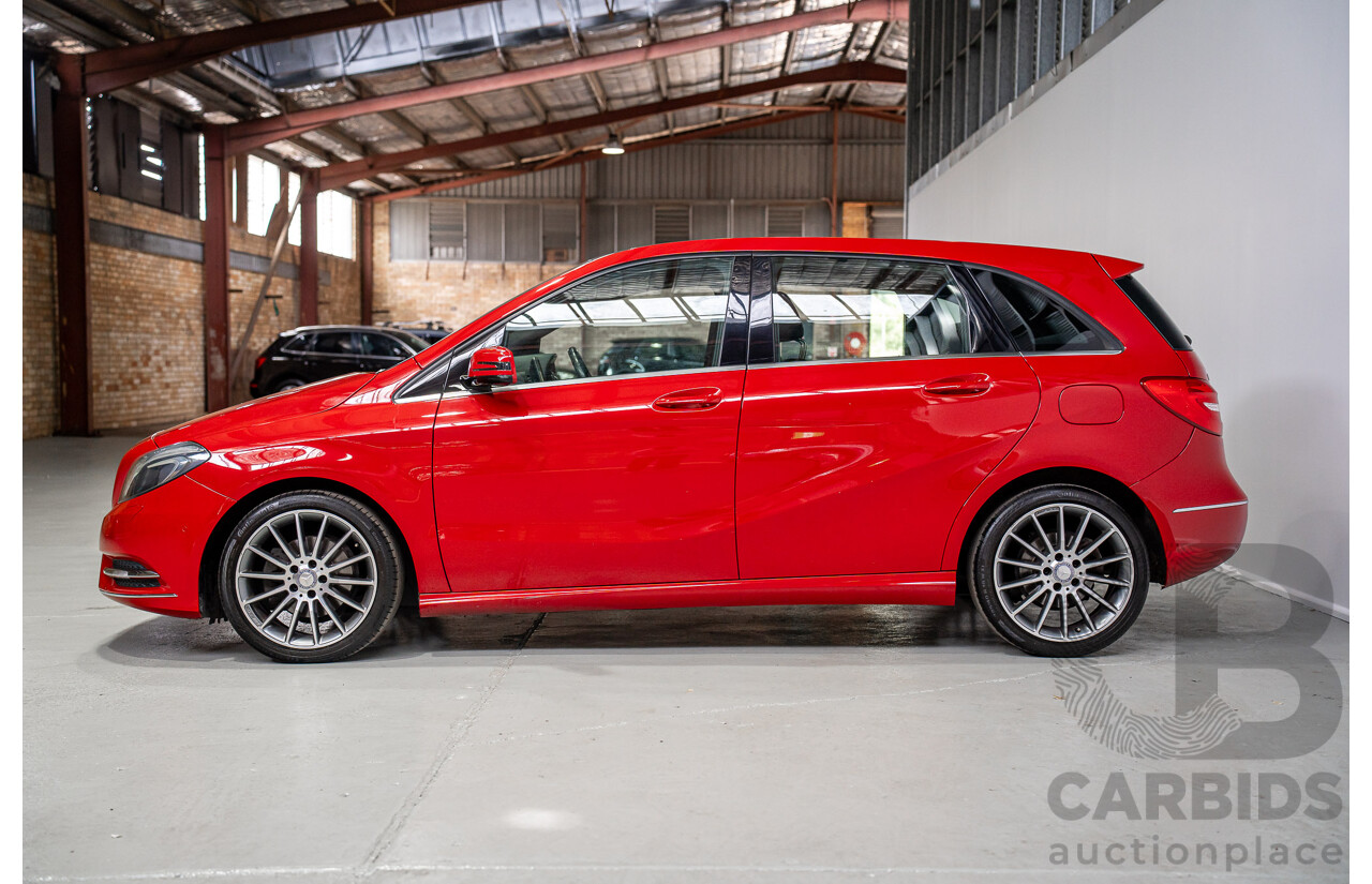 04/2013 Mercedes-Benz B200 CDI BE 246 MY13 5d Hatchback Red Turbo Diesel 1.8L