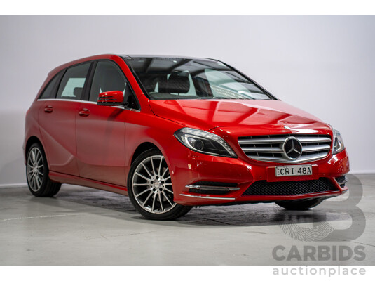 04/2013 Mercedes-Benz B200 CDI BE 246 MY13 5d Hatchback Red Turbo Diesel 1.8L