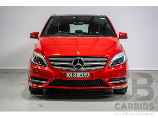 04/2013 Mercedes-Benz B200 CDI BE 246 MY13 5d Hatchback Red Turbo Diesel 1.8L
