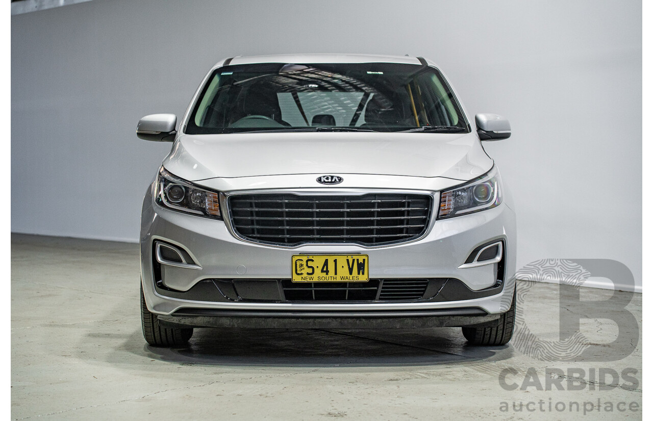 01/2019 Kia Carnival S YP PE MY19 4d Wagon Silver 3.3L