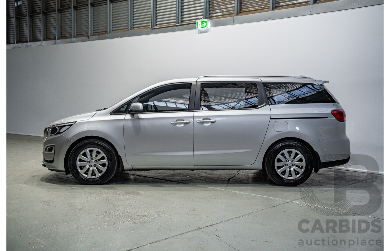 01/2019 Kia Carnival S YP PE MY19 4d Wagon Silver 3.3L