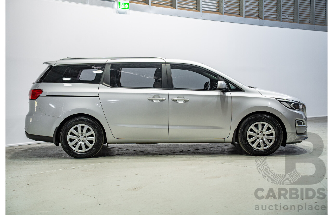 01/2019 Kia Carnival S YP PE MY19 4d Wagon Silver 3.3L