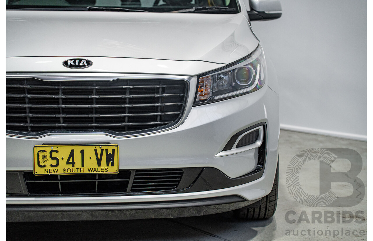 01/2019 Kia Carnival S YP PE MY19 4d Wagon Silver 3.3L
