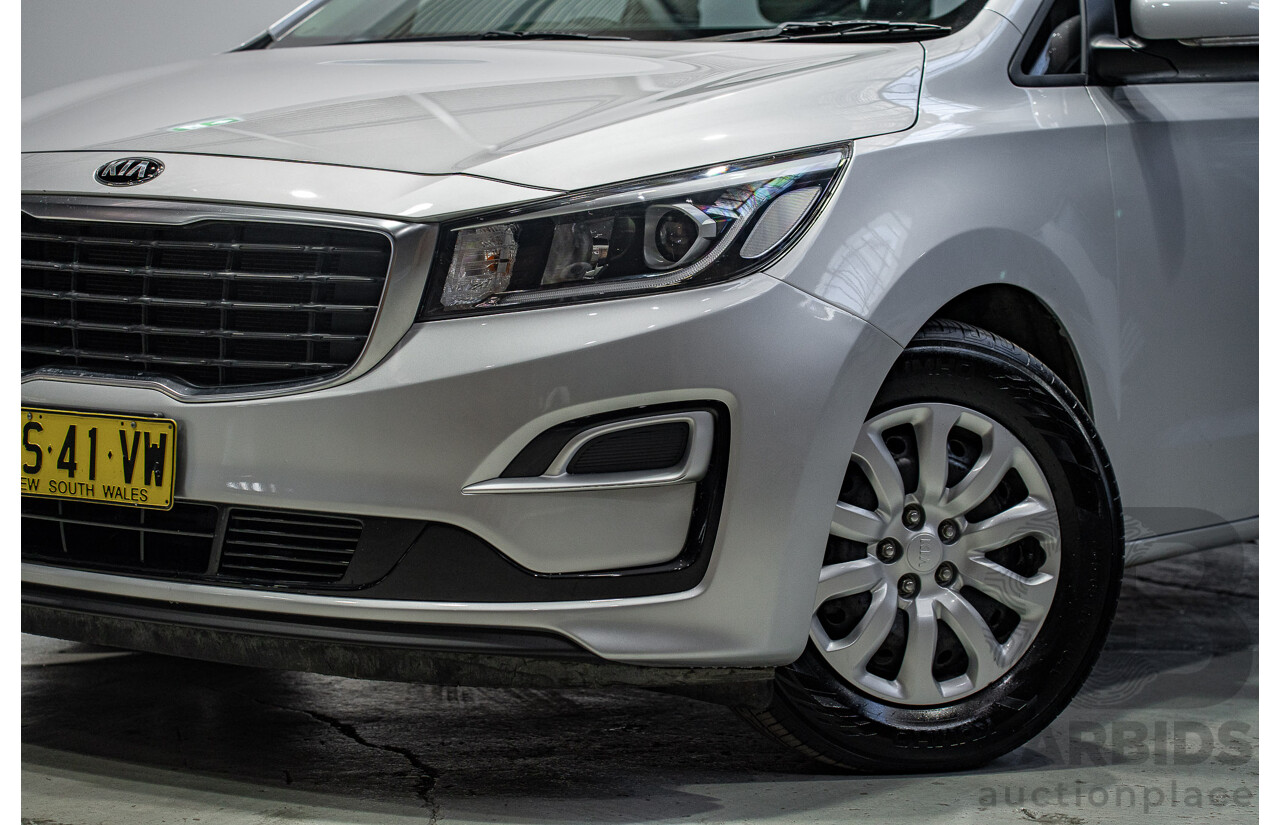 01/2019 Kia Carnival S YP PE MY19 4d Wagon Silver 3.3L
