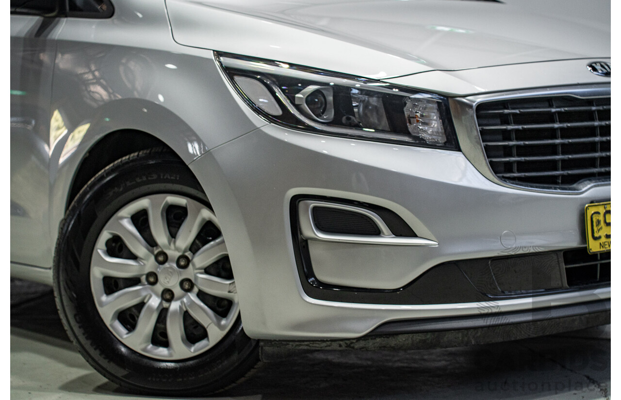 01/2019 Kia Carnival S YP PE MY19 4d Wagon Silver 3.3L