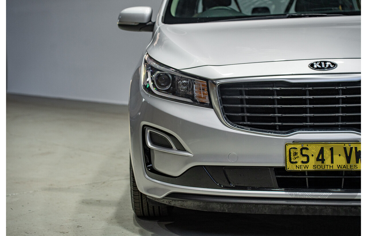 01/2019 Kia Carnival S YP PE MY19 4d Wagon Silver 3.3L