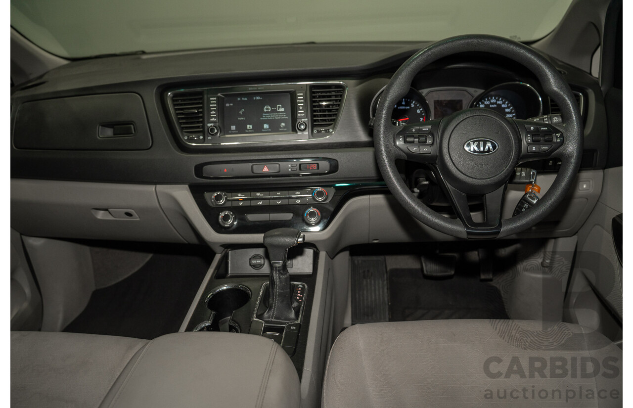 01/2019 Kia Carnival S YP PE MY19 4d Wagon Silver 3.3L