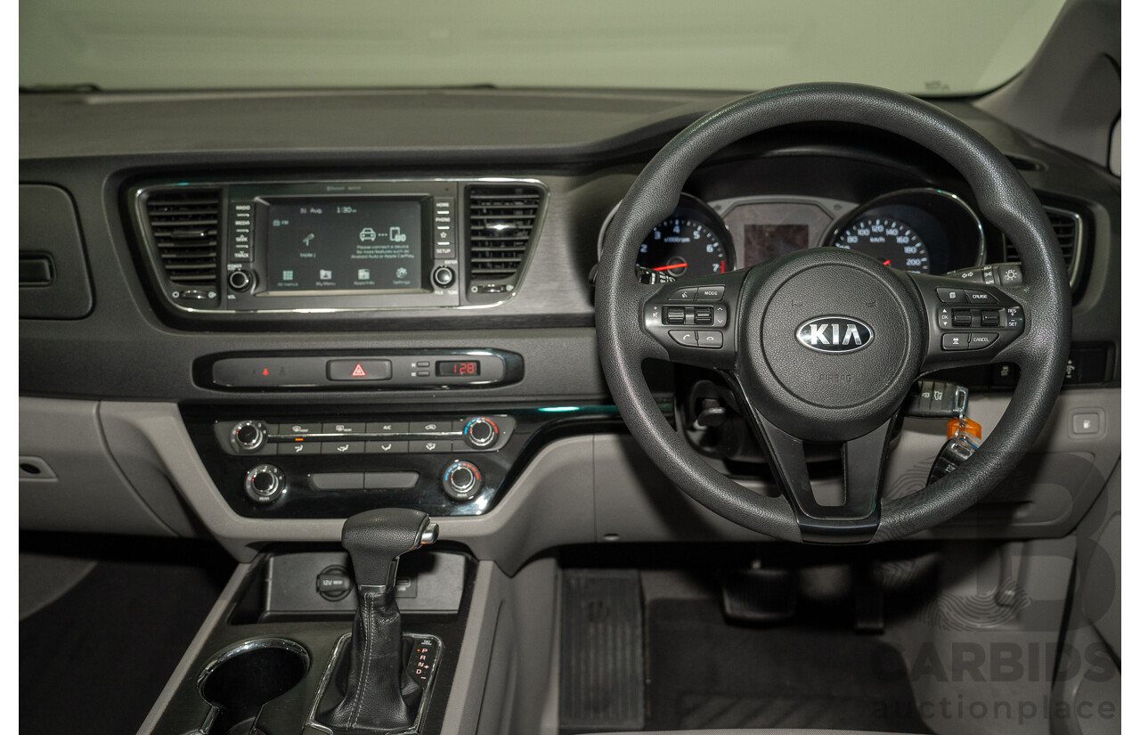 01/2019 Kia Carnival S YP PE MY19 4d Wagon Silver 3.3L