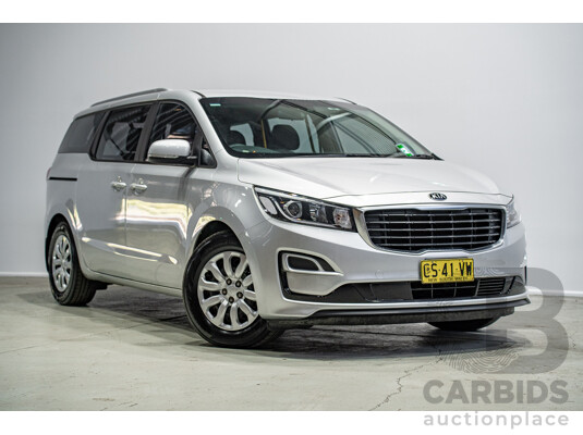 01/2019 Kia Carnival S YP PE MY19 4d Wagon Silver 3.3L