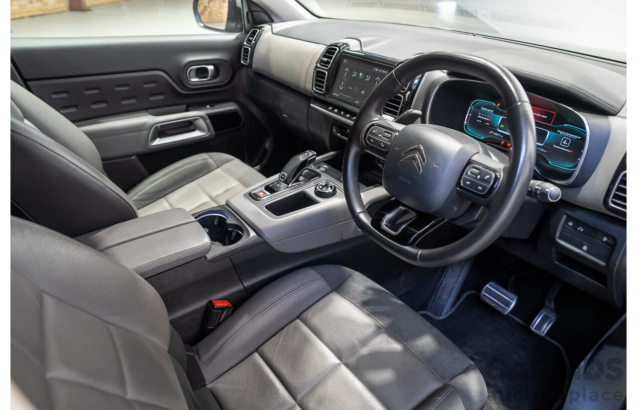 08/2019 Citroen C5 Aircross Shine C84 MY19 5d Wagon Grey 1.6L