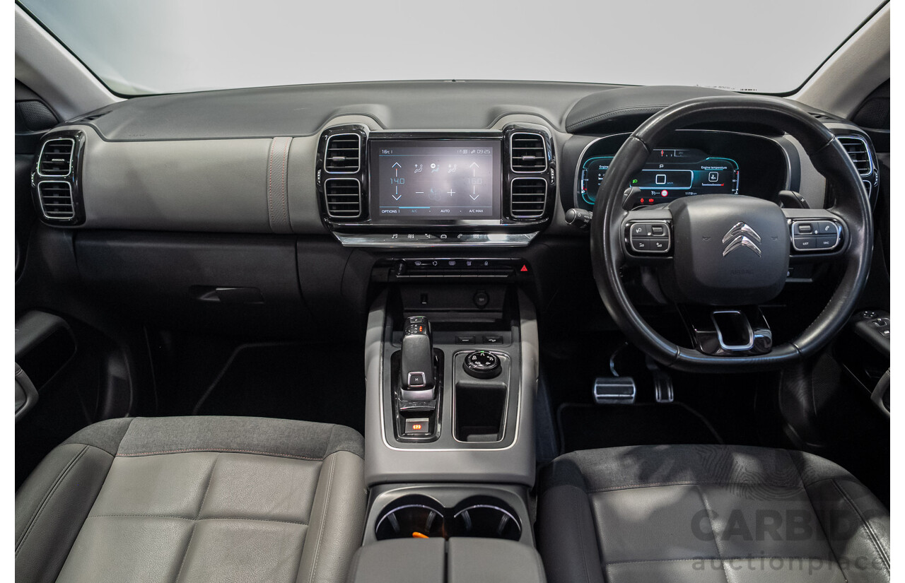 08/2019 Citroen C5 Aircross Shine C84 MY19 5d Wagon Grey 1.6L