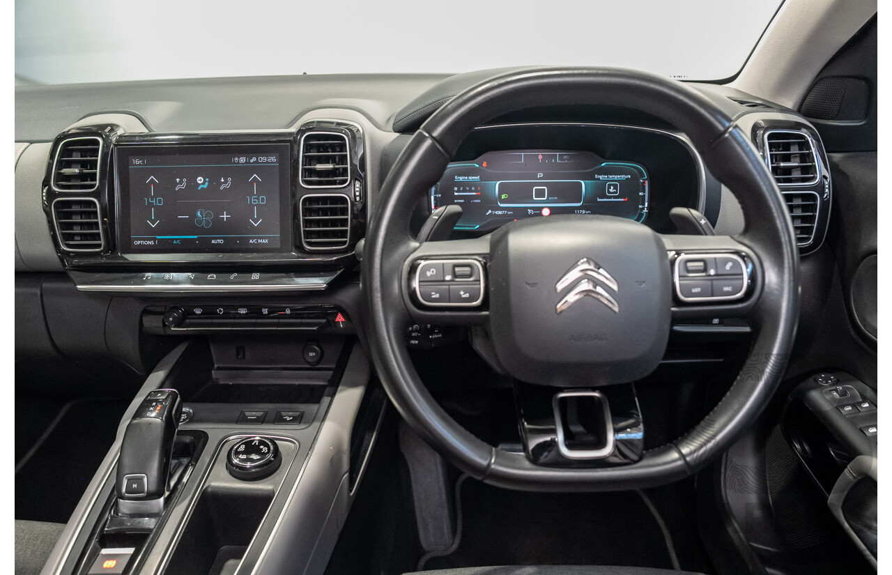 08/2019 Citroen C5 Aircross Shine C84 MY19 5d Wagon Grey 1.6L