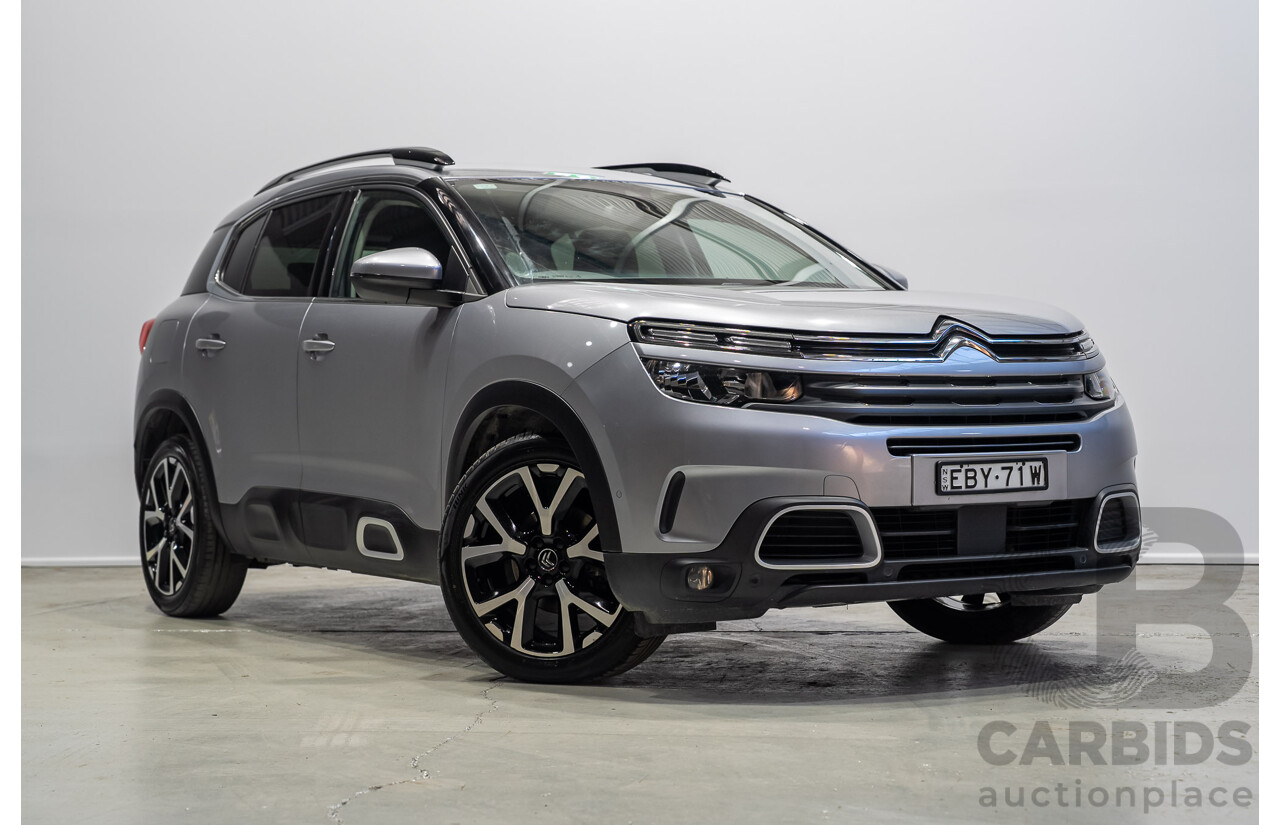 08/2019 Citroen C5 Aircross Shine C84 MY19 5d Wagon Grey 1.6L