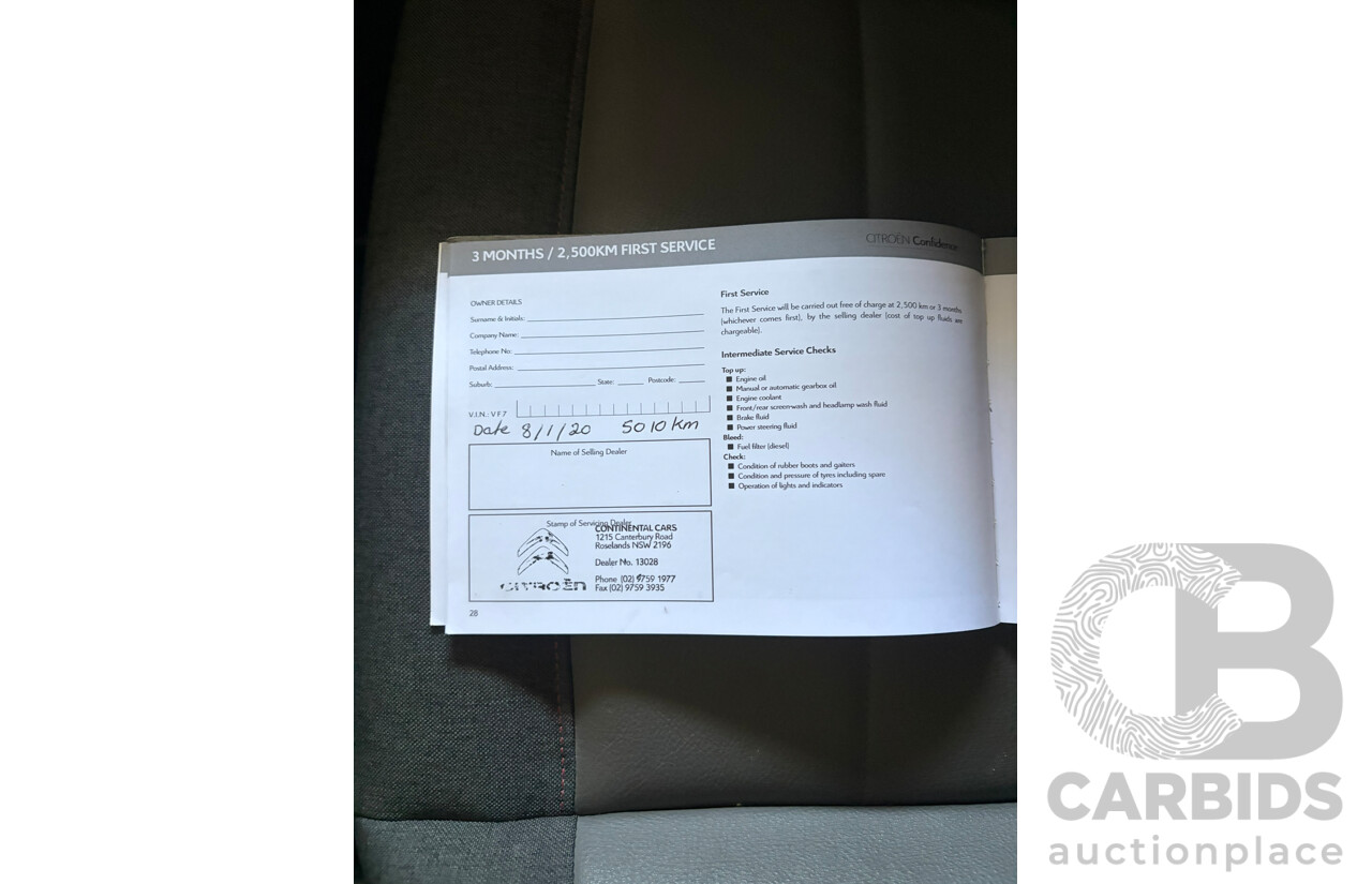 08/2019 Citroen C5 Aircross Shine C84 MY19 5d Wagon Grey 1.6L