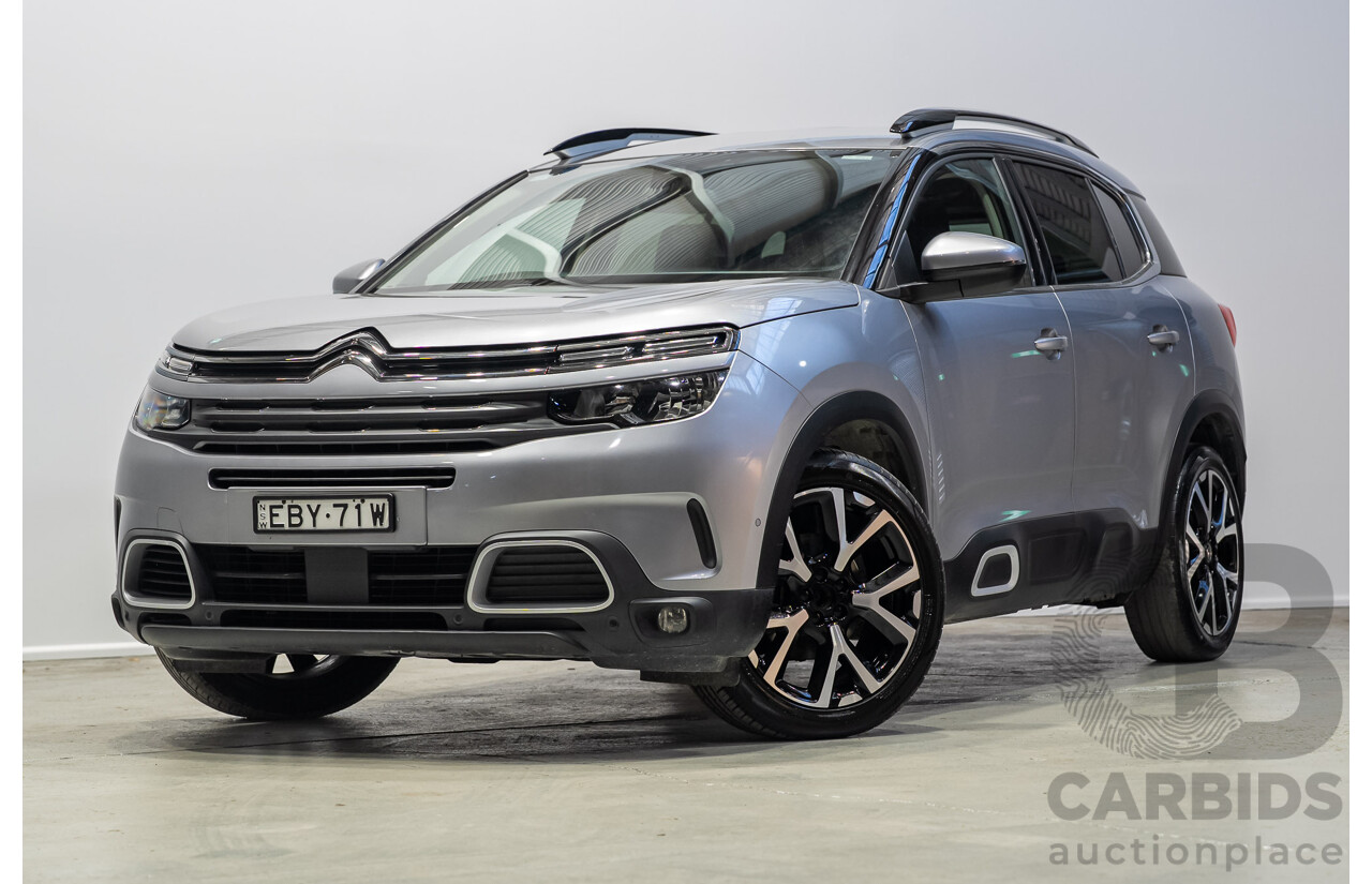 08/2019 Citroen C5 Aircross Shine C84 MY19 5d Wagon Grey 1.6L