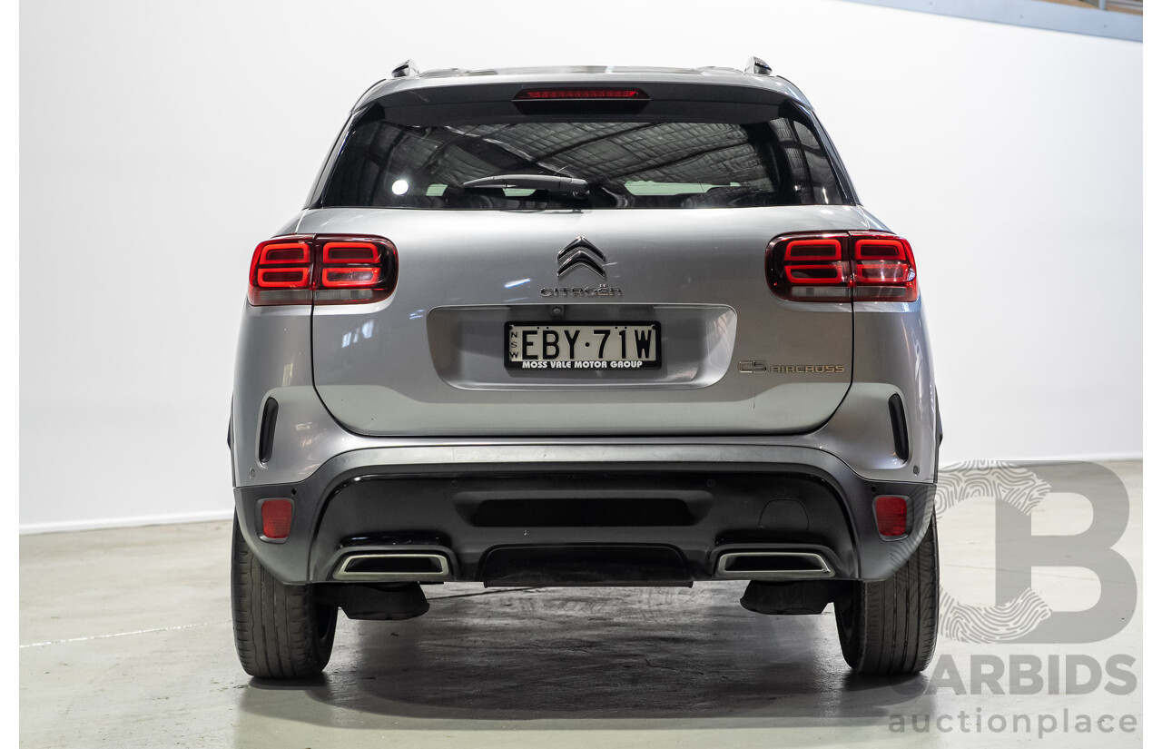 08/2019 Citroen C5 Aircross Shine C84 MY19 5d Wagon Grey 1.6L