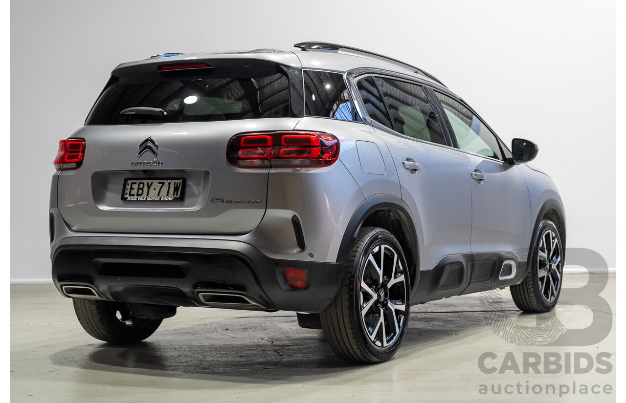 08/2019 Citroen C5 Aircross Shine C84 MY19 5d Wagon Grey 1.6L