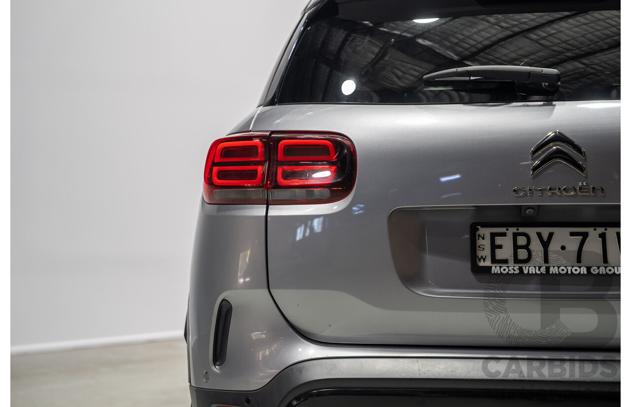 08/2019 Citroen C5 Aircross Shine C84 MY19 5d Wagon Grey 1.6L