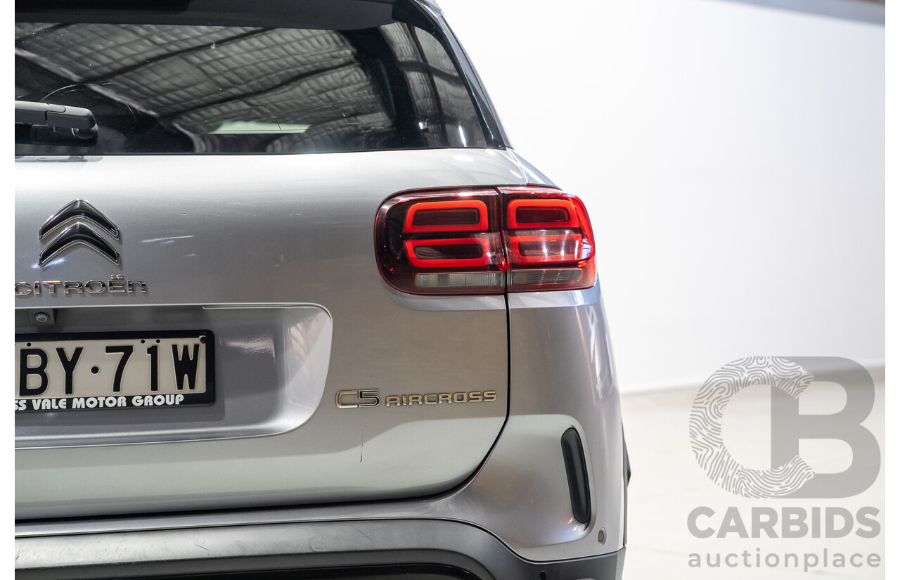 08/2019 Citroen C5 Aircross Shine C84 MY19 5d Wagon Grey 1.6L