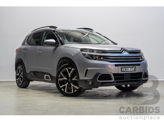 08/2019 Citroen C5 Aircross Shine C84 MY19 5d Wagon Grey 1.6L