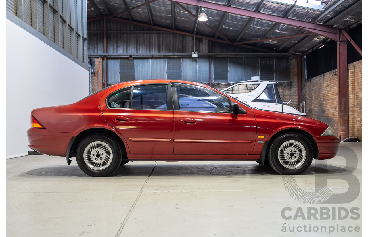 09/1998 Ford Falcon Futura AU 4d Sedan Red 4.0L