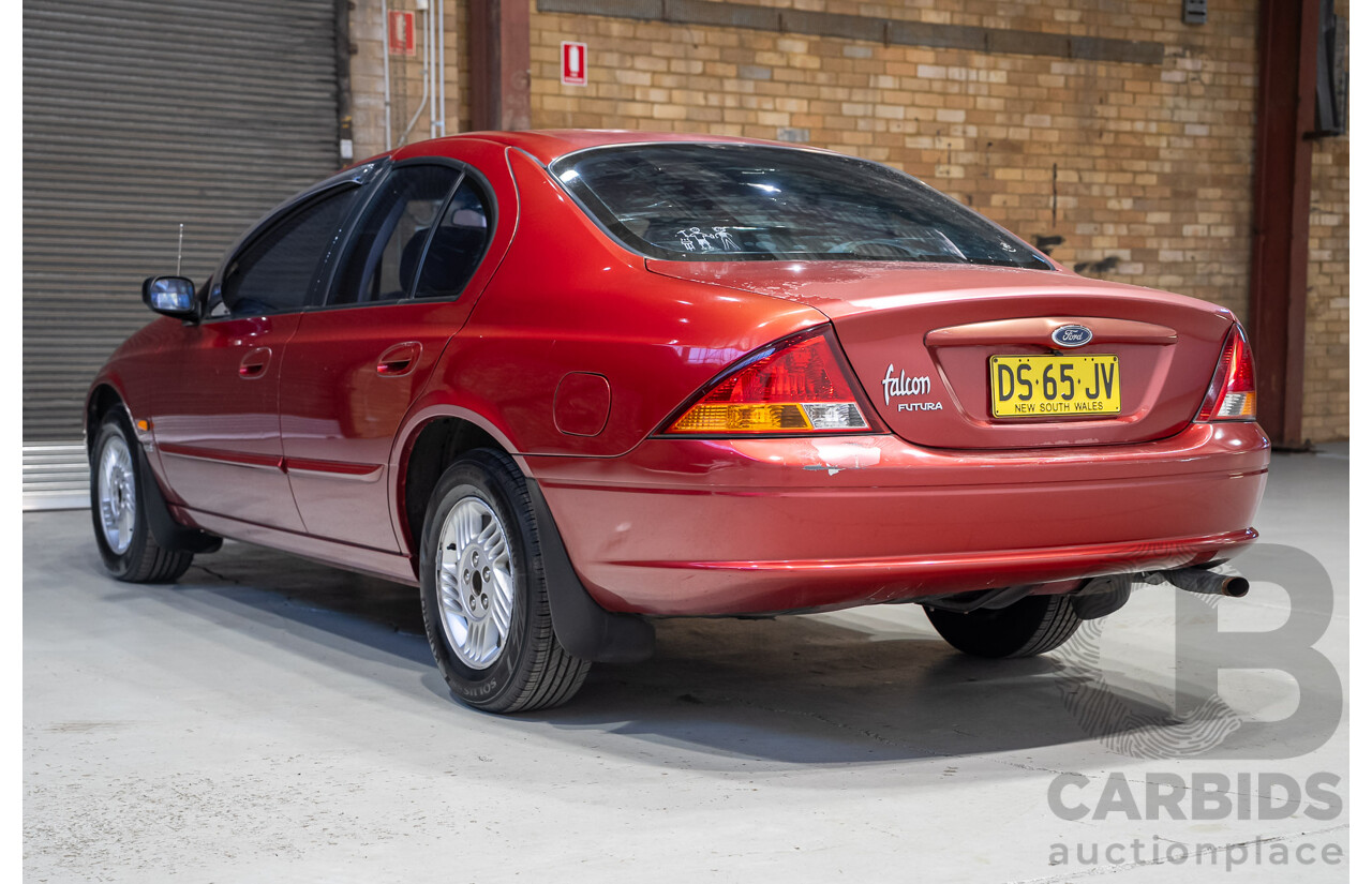 09/1998 Ford Falcon Futura AU 4d Sedan Red 4.0L