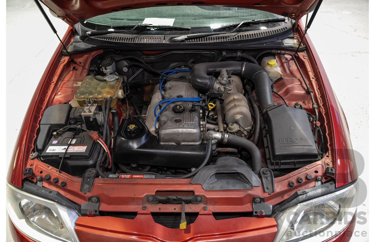 09/1998 Ford Falcon Futura AU 4d Sedan Red 4.0L