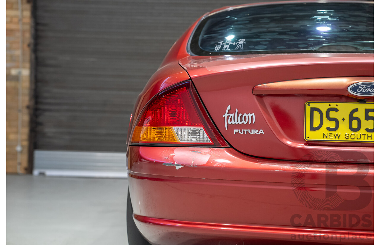 09/1998 Ford Falcon Futura AU 4d Sedan Red 4.0L