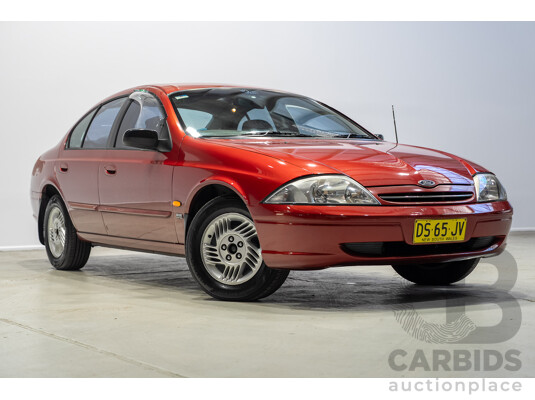 09/1998 Ford Falcon Futura AU 4d Sedan Red 4.0L