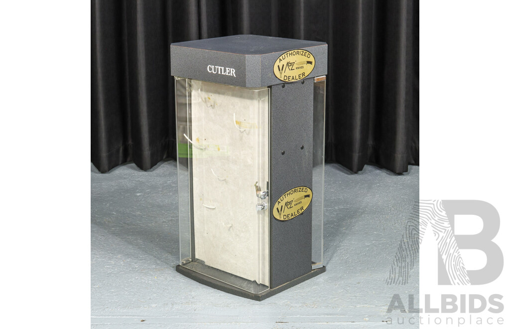 Cutler Retail Knife Display Case