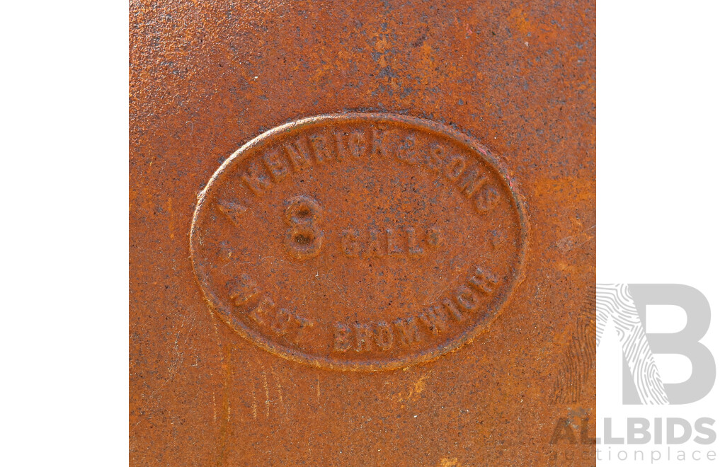 Collection of Three Cast Iron Pots