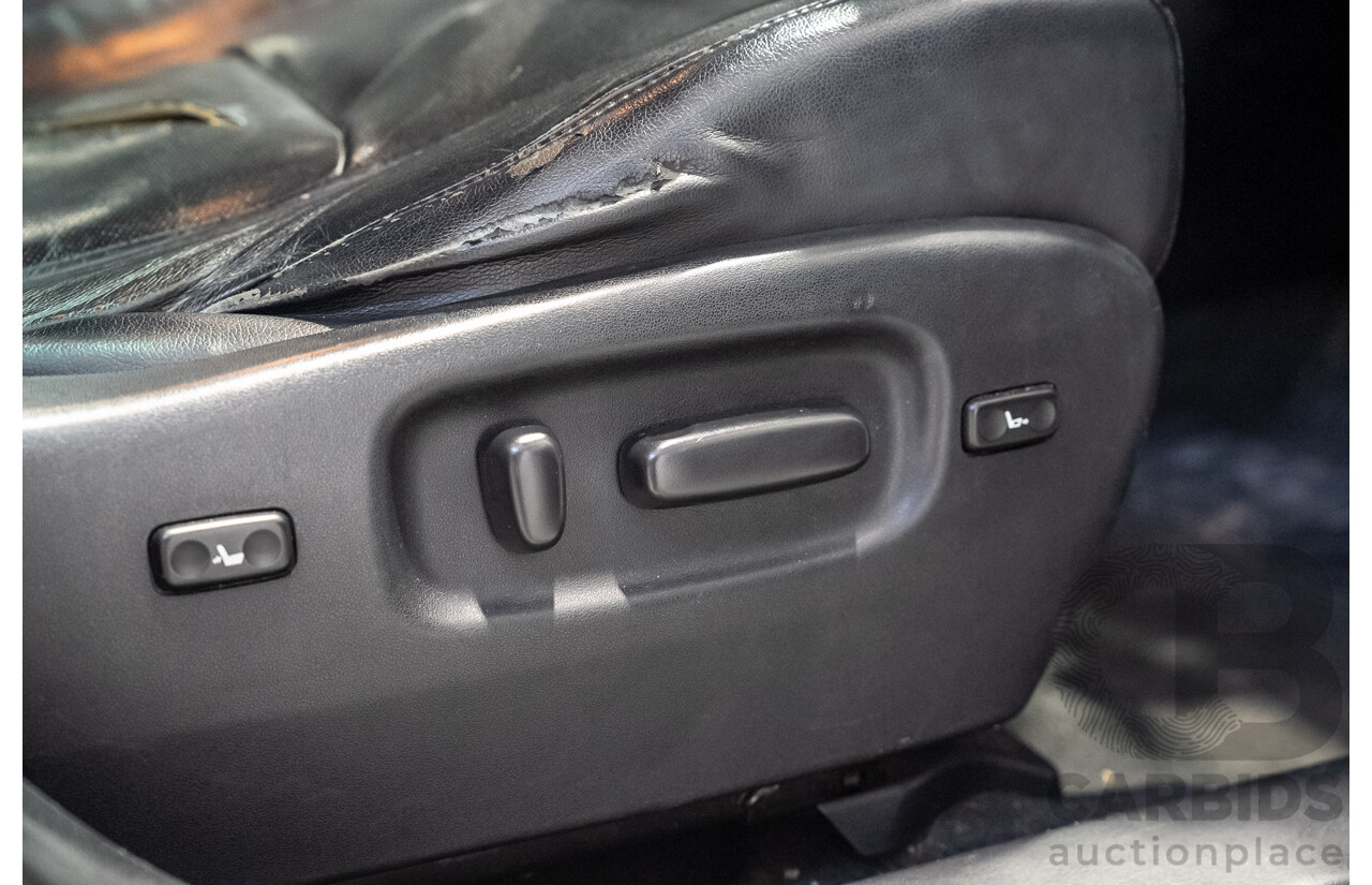02/2011 Toyota Kluger KX-S (4x4) GSU45R MY11 UPGRADE 4d Wagon Silver 3.5L