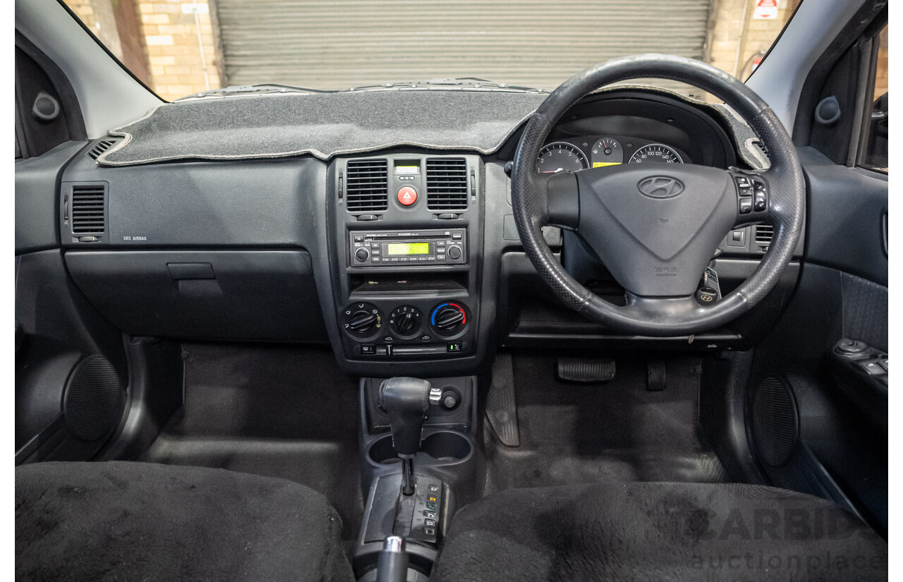 11/2006 Hyundai Getz TB Upgrade 5d Hatchback Black 1.4L