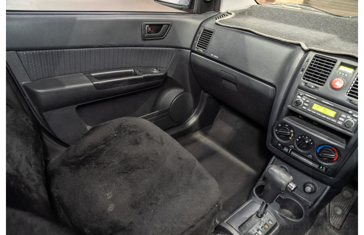 11/2006 Hyundai Getz TB Upgrade 5d Hatchback Black 1.4L